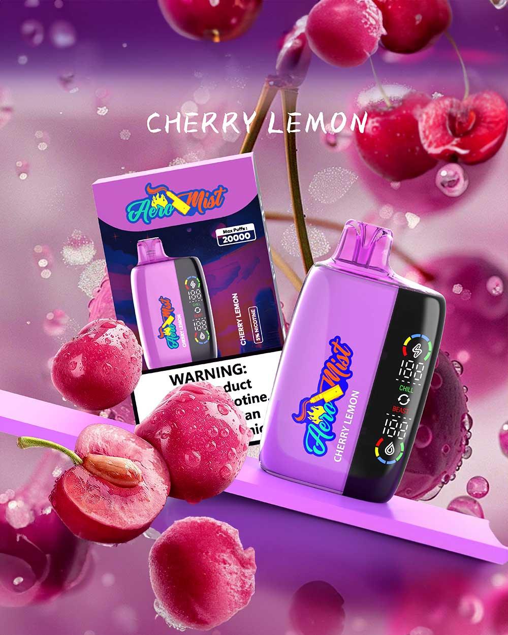 AeroMist 20000 AeroMist 20000 - Cherry Lemon - Vapeando Ando vape shop