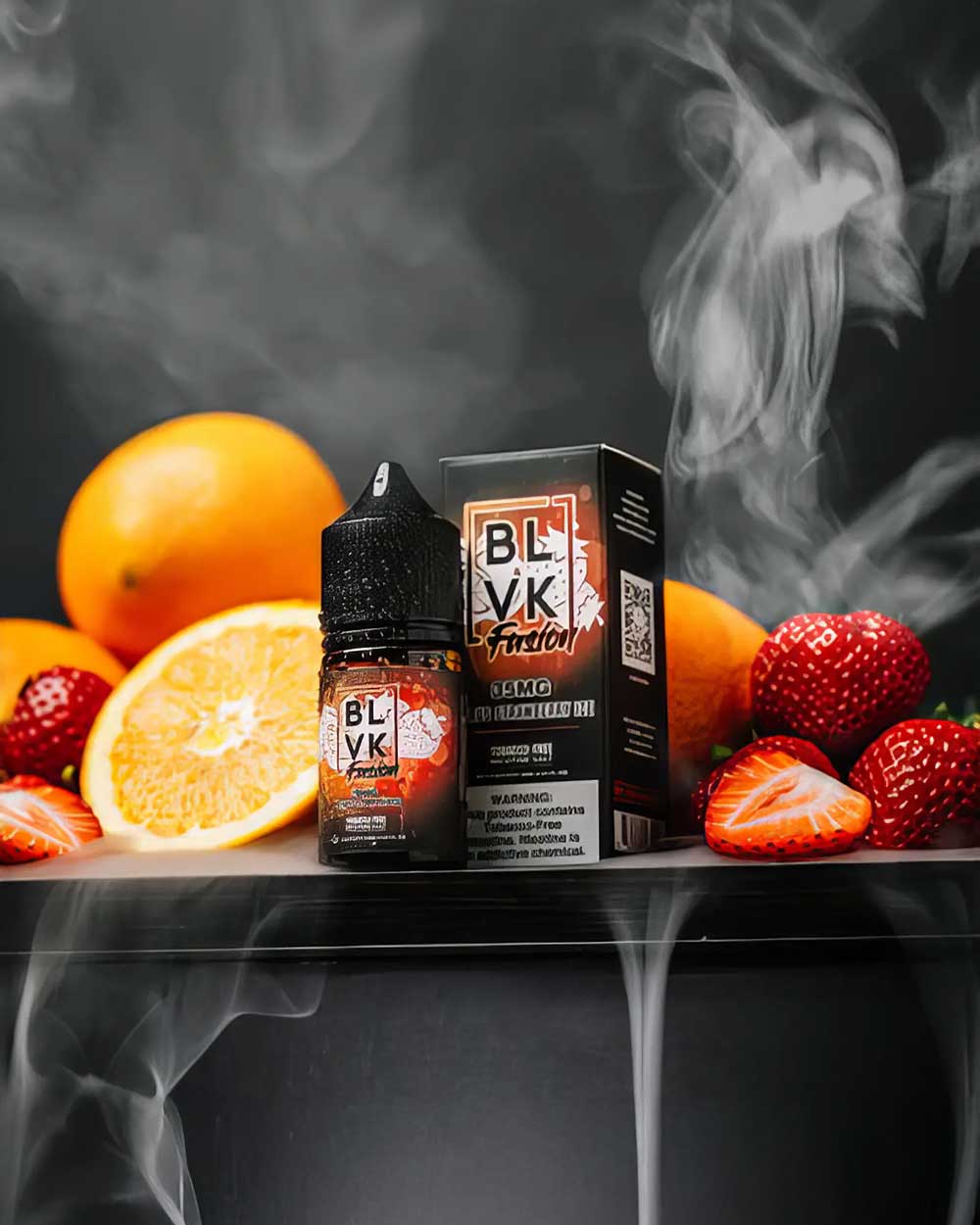 BLVK Fusion series - Nic Salt BLVK Fusion series - Nic Salt - Citrus Strawberry Ice - Vapeando Ando vape shop