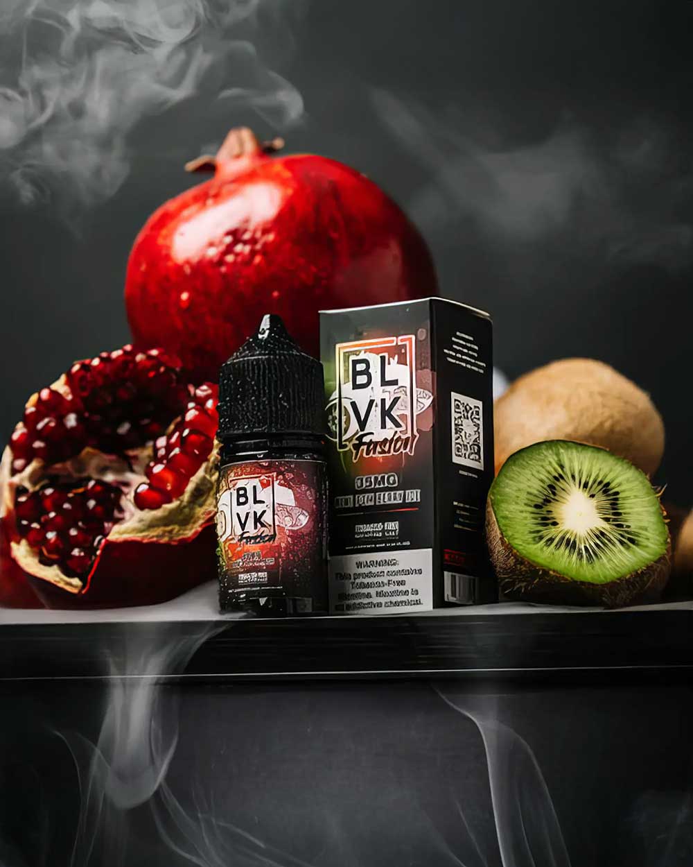 BLVK Fusion series - Nic Salt BLVK Fusion series - Nic Salt - Kiwi Pom Berry Ice - Vapeando Ando vape shop