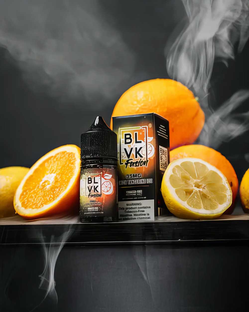 BLVK Fusion series - Nic Salt BLVK Fusion series - Nic Salt - Lemon Tangerine Ice - Vapeando Ando vape shop