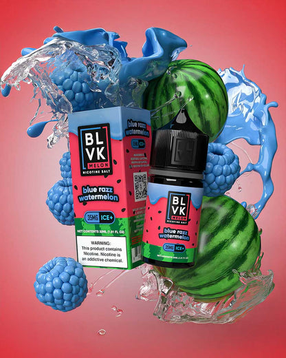 BLVK Melon series - Nic Salt BLVK Melon series - Nic Salt - Blue Razz Watermelon - Vapeando Ando vape shop