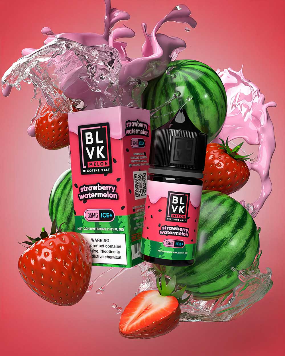 BLVK Melon series - Nic Salt BLVK Melon series - Nic Salt - Strawberry Watermelon - Vapeando Ando vape shop