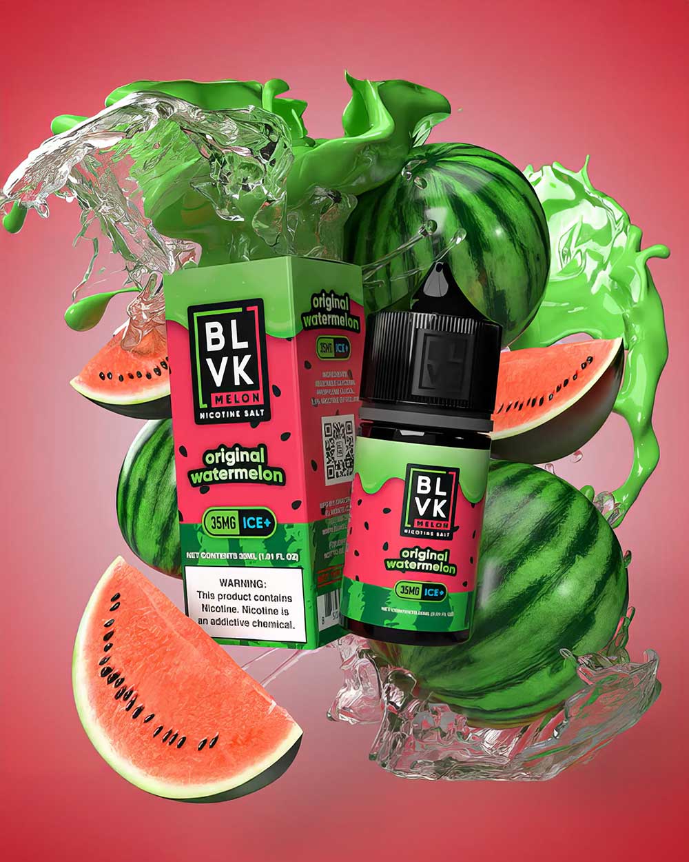 BLVK Melon series - Nic Salt BLVK Melon series - Nic Salt - Original Watermelon - Vapeando Ando vape shop