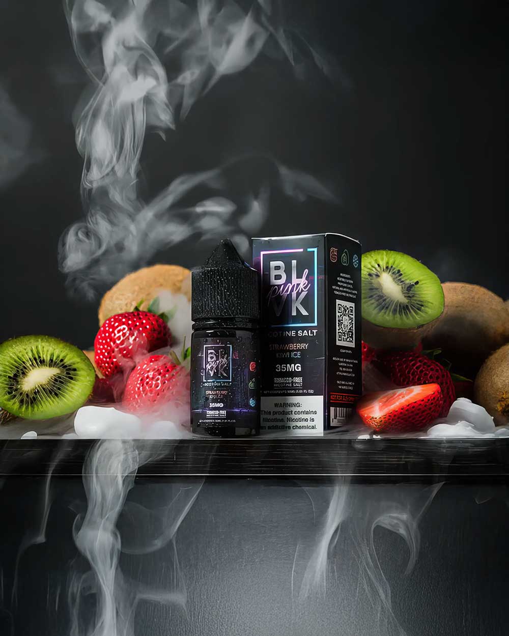 BLVK Pink series - Nic Salt BLVK Pink series - Nic Salt - Iced Berry Kiwi - Vapeando Ando vape shop