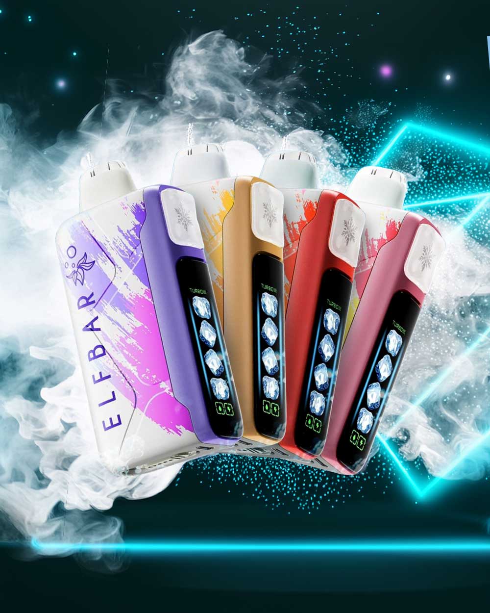 ELFBAR Ice King 40000 - Peach+ - Vapeando Ando vape shop