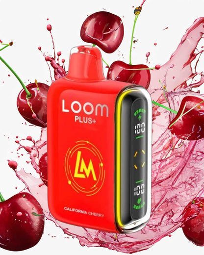 LOOM PLUS+ 15000 LOOM PLUS+ 15000 - California Cherry - Vapeando Ando vape shop