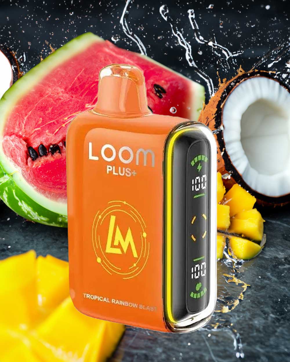 LOOM PLUS+ 15000 LOOM PLUS+ 15000 - Tropical Rainbow Blast - Vapeando Ando vape shop